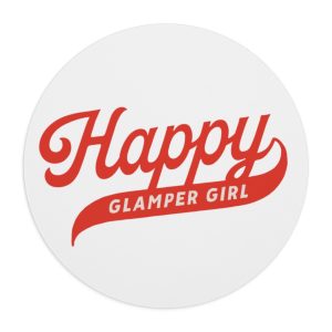 Happy Glamper Mouse Pad